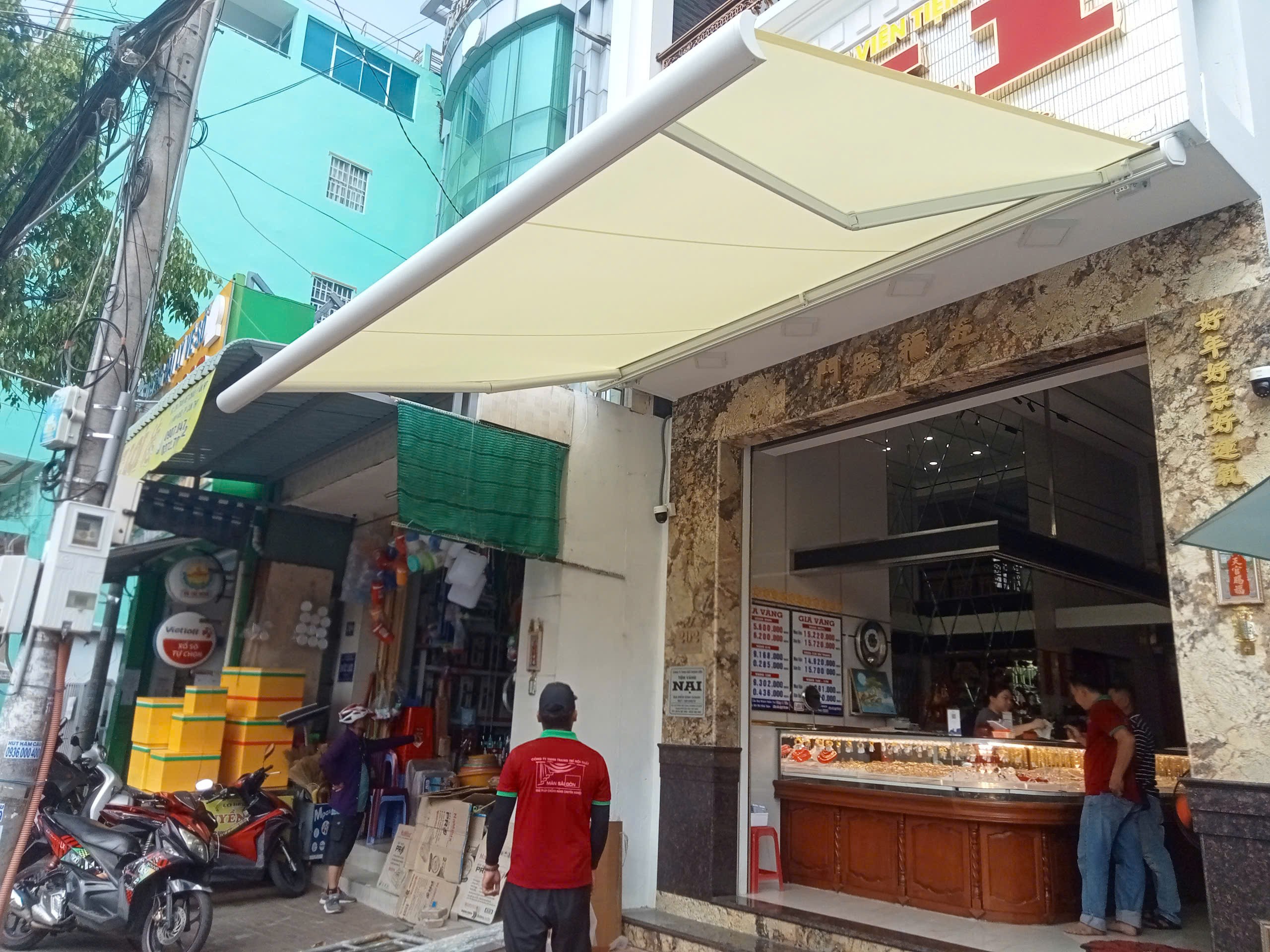 mái hiên cao cấp
